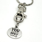 Keychain Gift, You Are Your Only Limit Keychain, Entrepreneur Gift, Direct Sales Team Gifts, Sports Daughter Gift, Encouraging Gift