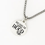 Mom Necklace, Just Livin The (Mother)HOOD Life Necklace, Mom Gift, New Mom Gift, Mom Group Gifts, Stainless Necklace, Mothers Day Gift