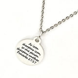 Christian Jewelry, As Iron Sharpens Iron Necklace, Proverbs 27 17, Sharpen Each Other, Bible Verse Jewelry, Christian Gift, Scripture Gift