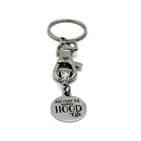 Keychain Gift, Just Livin The (Mother)Hood Life Keychain, Mothers Day Gift, New Mom Keychain, New Mom Gift, Gift For Mom