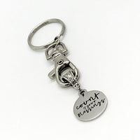 Count Your Blessings Keychain, Keychain Gift, Count Your Blessings Charm, Count Your Blessings Pendant, Gift For Her, Christian Keychain