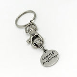 Count Your Blessings Keychain, Keychain Gift, Count Your Blessings Charm, Count Your Blessings Pendant, Gift For Her, Christian Keychain