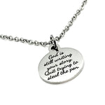 Charm Anklet, God Is Still Writing Your Story, Quit Trying To Steal The Pen Charm, Christian Anklet Gift, Stainless Charm Anklet