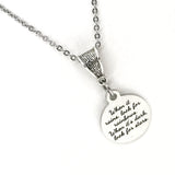 Positivity Gift, When It Rains Look For Rainbows When It’s Dark Look For Stars Necklace, Positivity Quote, Positivity Jewelry, Motivating