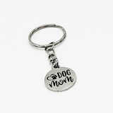 Dog Mom Keychain, Dog Mom Gift, Dog Mom Charm, Keychain Gift, Charm Keychain