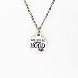 Mom Necklace, Just Livin The (Mother)HOOD Life Necklace, Mom Gift, Mothers Day Gift, Gift For Mom, New Mom Gift, Stainless Steel Necklace