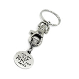 Positivity Keychain, Put On Your Positive Pants Keychain, Encouraging Keychain, Encouraging Gift, Positivity Gift, Positivity Mindset