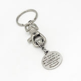 Christian Woman Gift, Praying Woman Gift, She May Be Quiet Keychain, Prayer Warrior Keychain, Keychain Gift, Christian Keychain