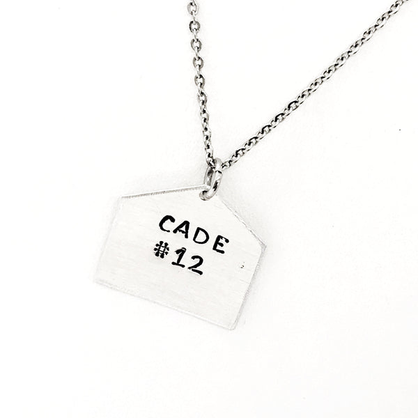Baseball Player Gift, Home Plate Pendant, Baseball Mom Gift, Hand Stamped Player Name, Player Number Necklace, Baseball Jewelry Gift