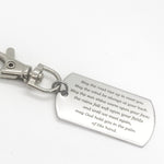 Irish Blessing Charm, Keychain Charm, Clip On Charm, Bag Charm, Irish Blessing Quote, Moving Gift, Going Away Gift