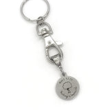 Mustard Seed Faith Keychain, Matthew 17 20 Keychain, Nothing Is Impossible, Christian Gift, Christian Keychain, Scripture Gift, Bible Verse