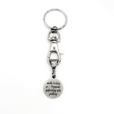 Motivation Gift, Make Today So Awesome Yesterday Gets Jealous, Keychain Gift, Motivating Quote, Encouraging Quote, Better Each Day