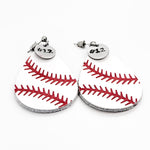 Baseball Gifts, Baseball Earrings, Baseball Mom Gifts, Player Number Earrings, Baseball Jewelry, Girlfriend Gifts, Baseball Team Mom Gifts