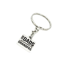 Grandpa Gift, Grandpa Keychain, Great Dads Get Promoted To Grandpas Keychain, Pregnancy Announcement, Gift for Grandpa, Grandfather Gift