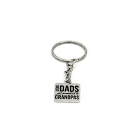 Grandpa Gift, Grandpa Keychain, Great Dads Get Promoted To Grandpas Keychain, Pregnancy Announcement, Gift for Grandpa, Grandfather Gift