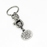 Christian Woman Gift, Praying Woman Gift, She May Be Quiet Keychain, Prayer Warrior Keychain, Keychain Gift, Christian Keychain