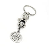 Christian Woman Gift, Praying Woman Gift, She May Be Quiet Keychain, Prayer Warrior Keychain, Keychain Gift, Christian Keychain