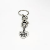 Cheerleader Gift, Christian Cheerleader, This Girl Runs On Cheerleading And Jesus Keychain, Keychain Gift, Cheerleader Keychain, Cheer Squad