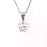 Mom Gift, I’m A Mom, It’s My Circus, Those Are My Monkeys Necklace, Mom Necklace, Gift For Mom