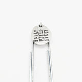 Bookmark Gift, You Are Blooming Bookmark, Planner Bookmark, Charm Bookmark, Paperclip Bookmark, Motivational Gift, Encouraging Gift
