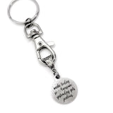 Motivation Gift, Make Today So Awesome Yesterday Gets Jealous, Keychain Gift, Motivating Quote, Encouraging Quote, Better Each Day