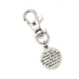 Sympathy Gift, Clip-On Charm, We Can’t Choose The Music, We Can Choose How We Dance, Motivation Quote, Bag Charm, Purse Charm