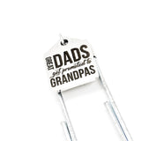 Bookmark Gift, Dad Gift, The Best Dads Get Promoted To Grandpas, Dad Bookmark, Gift For Dad, Pregnancy Announcement Gift, New Grandchild