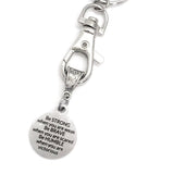 Strong Brave Humble Keychain, Keychain Gift, Motivational Quote, Motivating Gift, Encouraging Gift, Daughter Gift, Encouraging Quote