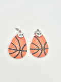 Basketball Gifts, Basketball Earrings, Basketball Mom Gifts, Player Number Earrings, Basketball Jewelry, Girlfriend Gifts, Basketball Team