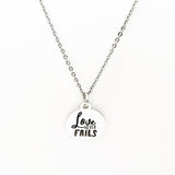 Love Necklace, Love Never Fails Necklace, Love Jewelry, 1 Cor 13 Jewelry, 1 Cor 13 Necklace,  Love Never Fails