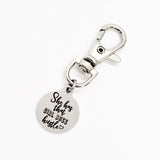 Bag Charm, Girl Boss Charm, She Has That Girl Boss Hustle, Keychain Charm, Keychain Gift, Side Hustle Mom Gift, Motivation Gift, MLM Team