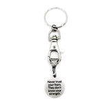 Encouragement Gift, Never Trust Your Fears, They Don’t Know Your Strength, Keychain Gift, Motivation Gift, Motivational Quote