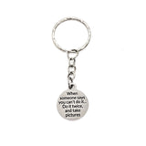 Motivating Gift, When Someone Says You Can’t Do It, Do It Twice And Take Pictures, Keychain Gift, Motivating Quote, Motivating Keychain