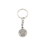 Motivating Gift, When Someone Says You Can’t Do It, Do It Twice And Take Pictures, Keychain Gift, Motivating Quote, Motivating Keychain