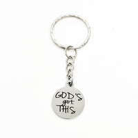 Keychain Gift, God’s Got This Keychain, Charm Keychain, Christian Keychain, Christian Gift, Religious Gift, Religious Keychain