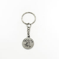 Keychain Gift, God’s Got This Keychain, Charm Keychain, Christian Keychain, Christian Gift, Religious Gift, Religious Keychain