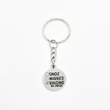 Keychain Gift, Building My Empire Keychain, Encouragement Gift, Motivational Gift, Make It Happen, Entrepreneur Gift, Direct Sales Team Gift