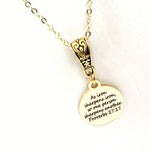 Scripture Gift, As Iron Sharpens Iron Necklace,  Proverbs 27 17 Necklace, Daughter Gift, Christian Jewelry, Christian Scripture Jewelry Gift