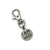 Bag Charm, I Am A Child Of God Charm, Clip On Charm, Keychain Charm, Keychain Clip, Christian Gift, Christian Charm, Baptism Gift