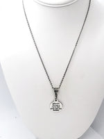 When Life Throws You A Curve Ball, Grab A Bat And Swing Necklace, Softball Player Gift, Motivational Quote, Encouraging Quote