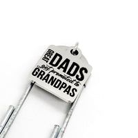 Bookmark Gift, Dad Gift, The Best Dads Get Promoted To Grandpas, Dad Bookmark, Gift For Dad, Pregnancy Announcement Gift, New Grandchild