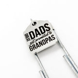 Bookmark Gift, Dad Gift, The Best Dads Get Promoted To Grandpas, Dad Bookmark, Gift For Dad, Pregnancy Announcement Gift, New Grandchild