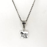 Motivating Gift, Sunflower Necklace, Be A Sunflower Pendant, Stand Tall, Find The Sunlight, Encouragement Gift, Motivational Gift For Her