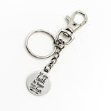 Faith Gifts, Let Your Faith Be Bigger Than Your Fear Keychain, Faith Keychain, Christian Gifts, Christian Keychain, Religious Gifts
