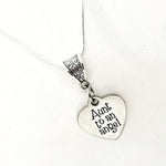 Memorial Gift, Aunt To An Angel Necklace, Aunt Memorial, Child Loss Gift, Infant Loss Gift, Niece Memorial, Nephew Memorial, Pregnancy Loss
