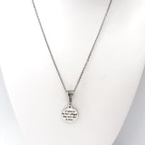 Memorial Gift, I Used To Be Her Angel But Now She Is Mine Necklace, Memorial Necklace, Remembering Her,  Mom Memorial, Grandmother Memorial