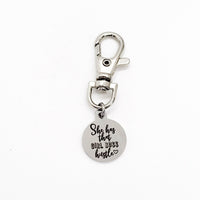 Bag Charm, Girl Boss Charm, She Has That Girl Boss Hustle, Keychain Charm, Keychain Gift, Side Hustle Mom Gift, Motivation Gift, MLM Team