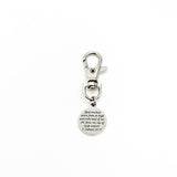 Bag Charm, God Drew Me Out Charm, 2 Samuel 22 17 Charm, Scripture Charm, Back Pack Charm, Purse Charm, Christian Gift, Faith Gift