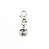 Bag Charm, God’s Not Dead Charm, He’s Surely Alive Charm, Faith Gift, Christian Charm, Faith Charm, Religious Backpack Charm, Purse Charm