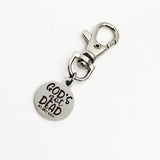 Bag Charm, God’s Not Dead Charm, He’s Surely Alive Charm, Faith Gift, Christian Charm, Faith Charm, Religious Backpack Charm, Purse Charm